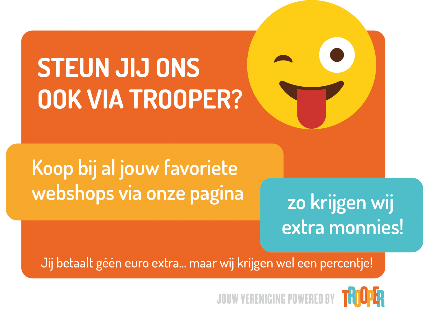 Trooper: Shop en steun onze Aarschotse verenigingen!